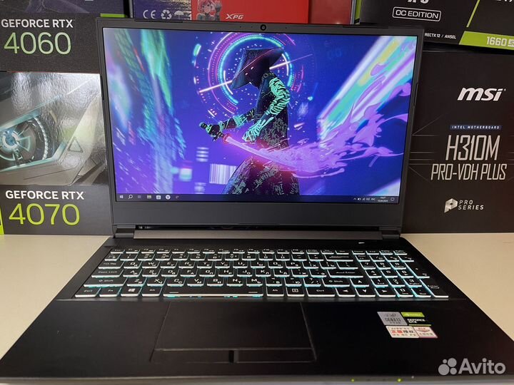 Мощный игровой ноутбук с гарантией