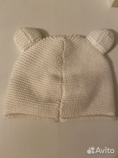 Вязаная шапка для ребёнка 1-2 года