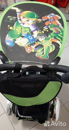 Детский велосипед с родительской ручкой