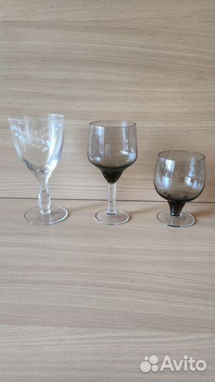 Фужеры (стекло), наборы для компота, ягод, кофе