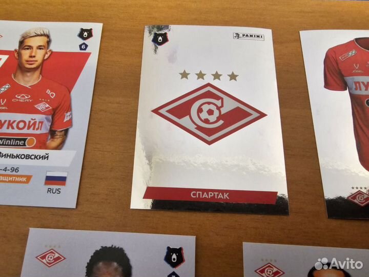 Panini рпл 2024 2025 Спартак набор