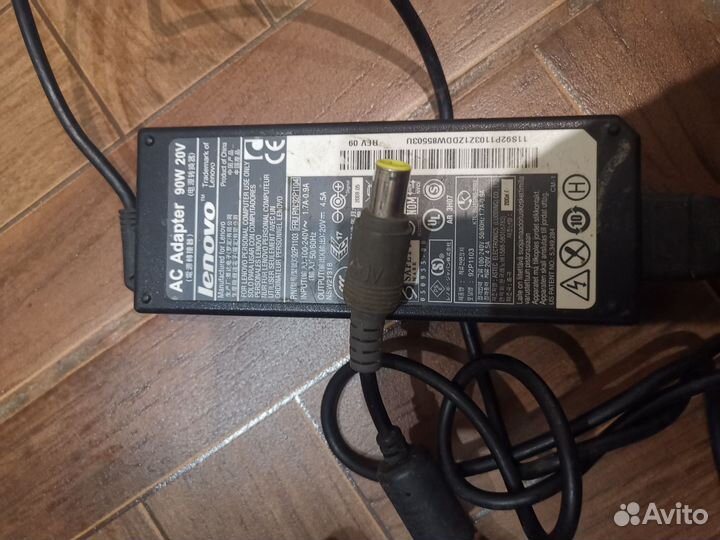 Блок питания для ноутбука оригинал для леново x220