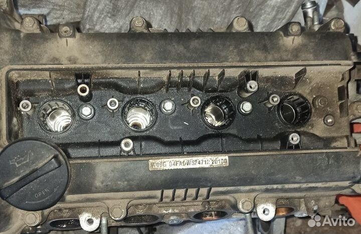 Двигатель kia rio hyundai solaris g4fa 1.4