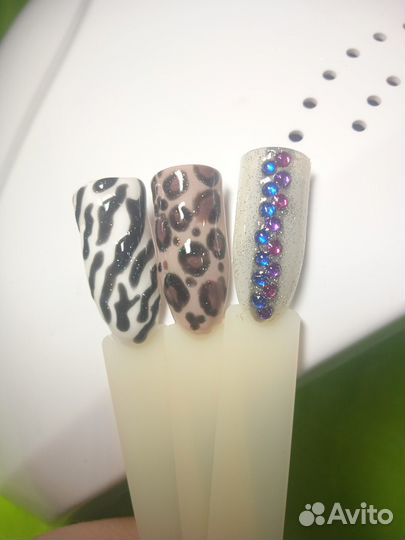 Маникюр, гель лак, наращивание