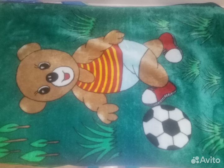 Плед двусторонний.состояние нового