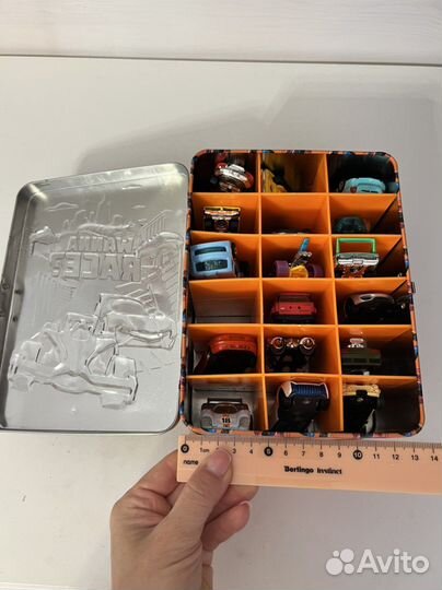 Кейс для хранения машинок Hot Wheels+машинки