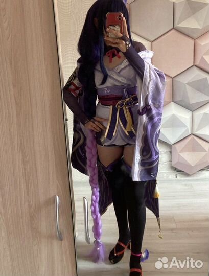 Парик Райден Эи