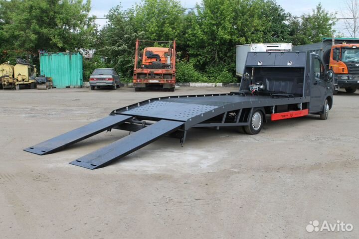 Эвакуаторная платформа (ломанного типа) на Газель