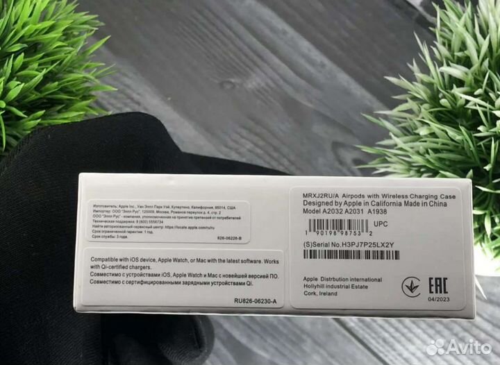 Наушники apple Airpods 2