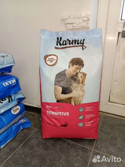 Корм для собак Karmy mini sensitive 10 кг