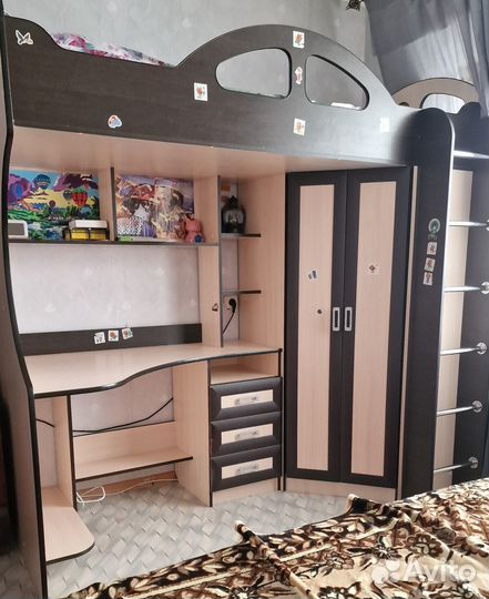 Кровать чердак