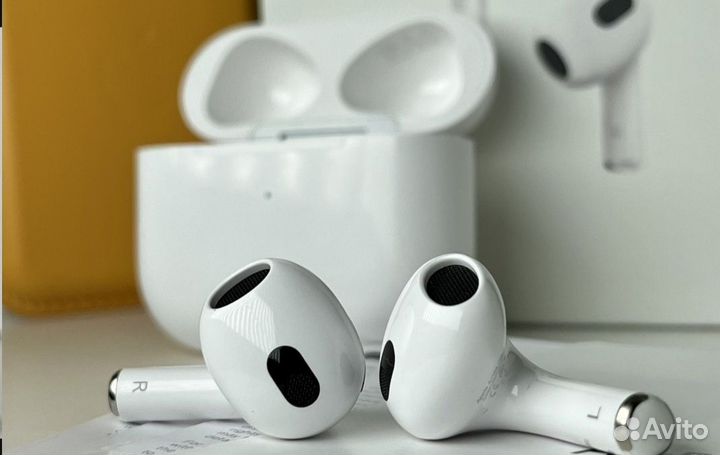 Новые AirPods 3 1в1 Премиум (Чехол + Доставка)
