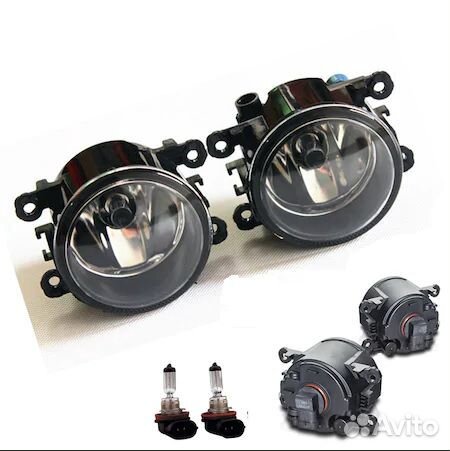 Противотуманки правая, левая для Citroen C4