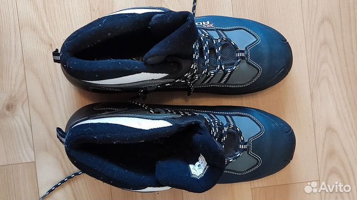 Беговые лыжи fischer ride WAX 195, ботинки, палки