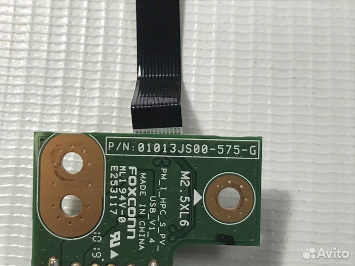 Плата USB для HP G62