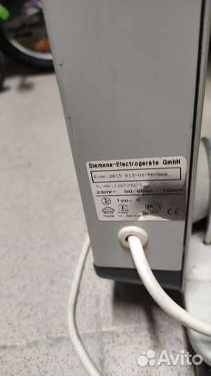 Электрически обогреватель Siemens