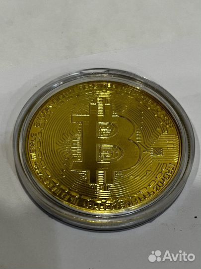 Монеты сувенирные Bitcoin