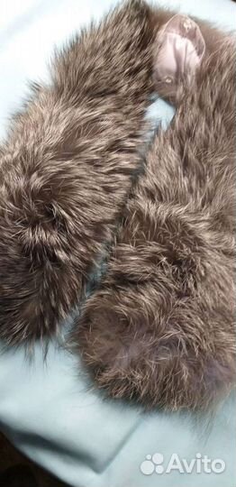 Воротник песец и чернобурки