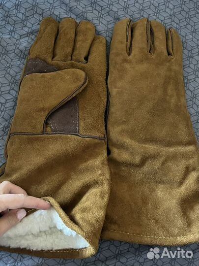 Перчатки рабочие спилковые