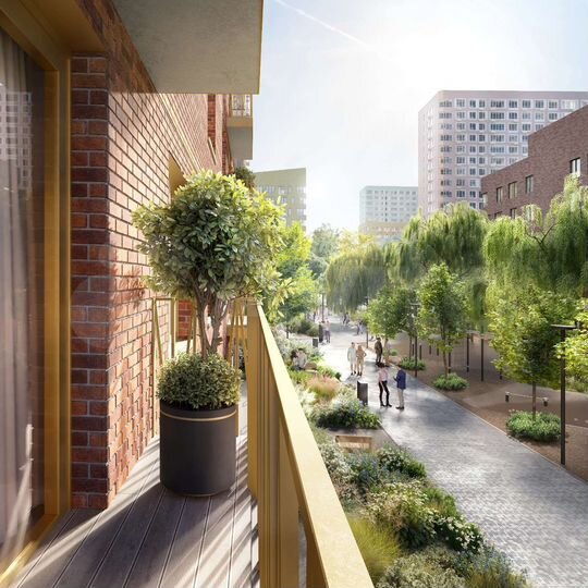 1-к. квартира, 38,4 м², 3/19 эт.