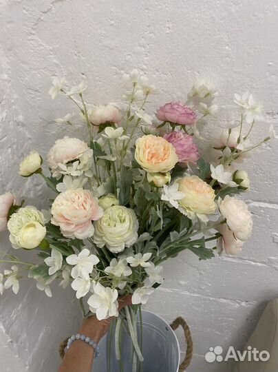 Ранункулюсы искусственные цветы