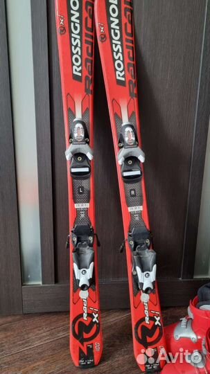 Горные лыжи детские и ботинки