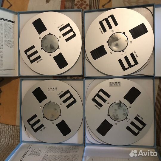 Maxell XL I 50-120 4 шт с записью Jazz fest