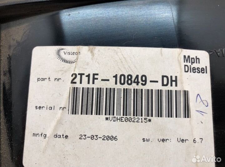 Щиток приборов (приборная панель) Ford Transit