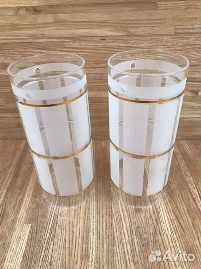 2 матовых плафона для люстры или бра