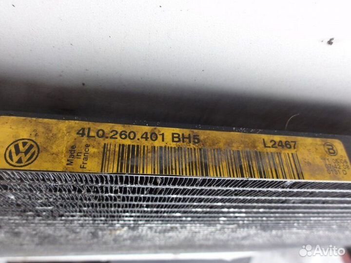 Радиатор кондиционера (конденсер) Audi Q7 4L 4.2