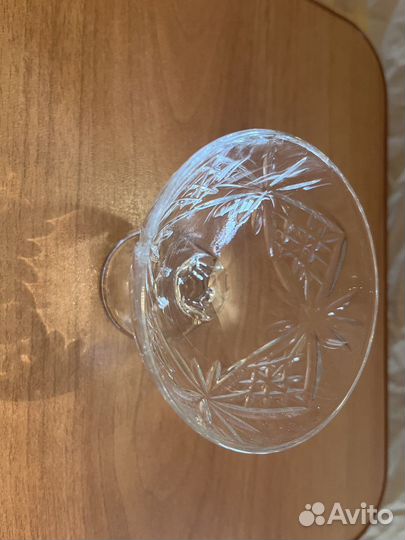 Вазочка из хрусталя