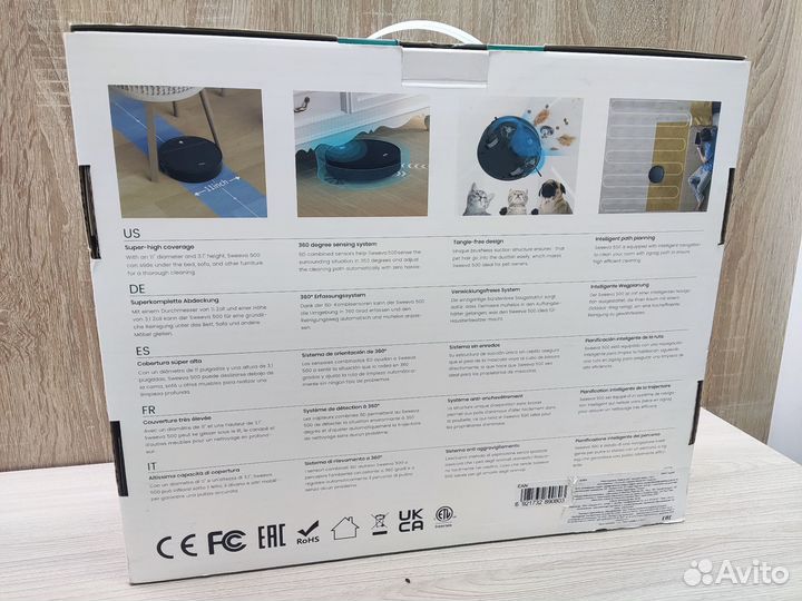 Робот-пылесос Sweeva 500