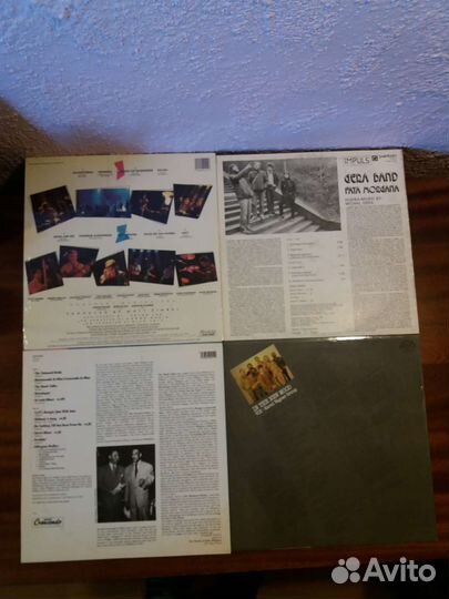 Виниловые пластинки джаз в отл. сост