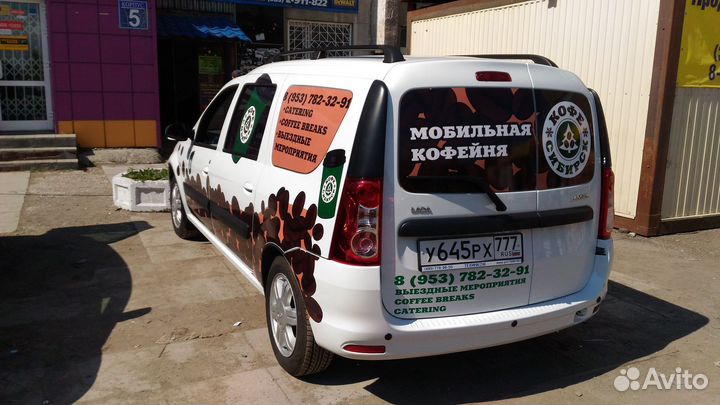 Изготовление наклеек на автомобили