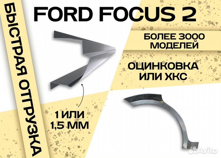Пороги и арки Ford Galaxy II рестайлинг (2010—2015) и другие