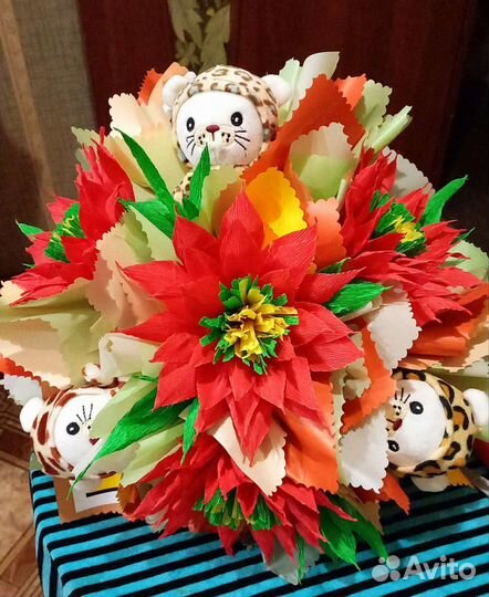 Букеты из мягких игрушек