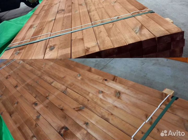 Брусок строганый 45*70*3000 мм AB импрегнированный