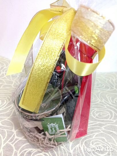 Вкусный подарок на День учителя с чаем и вареньем