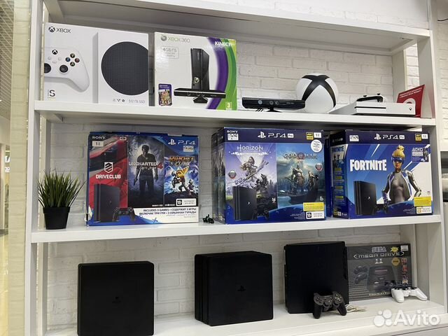 Оригинальные приставки PS4 Slim Pro Xbox