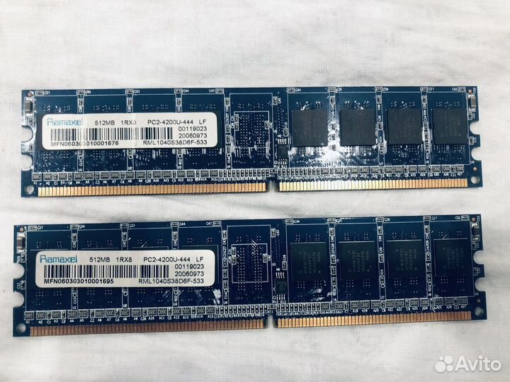 Оперативная память ddr2 512 mb