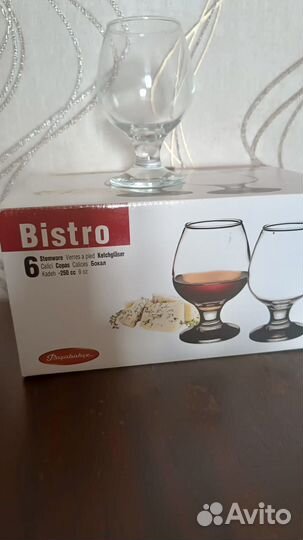 Бокалы 6 штук