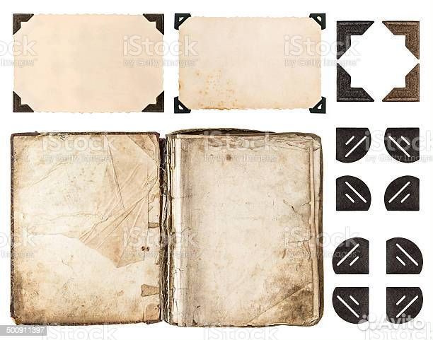 Фото - уголки для крепления фото в альбом, СССР