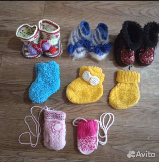 Большой мешок детских вещей