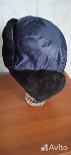 Шапка ушанка мужская