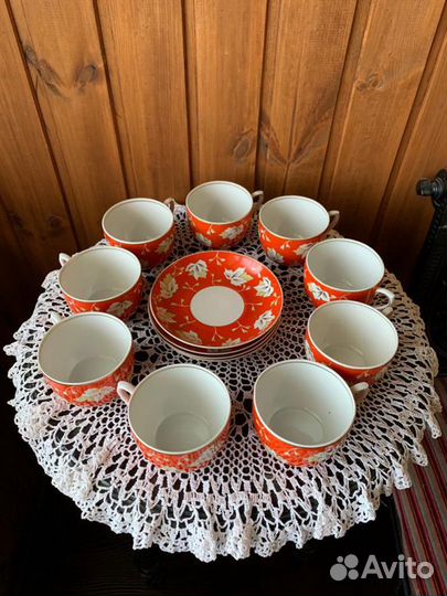 Чайная пара Кленовый лист дфз Вербилки