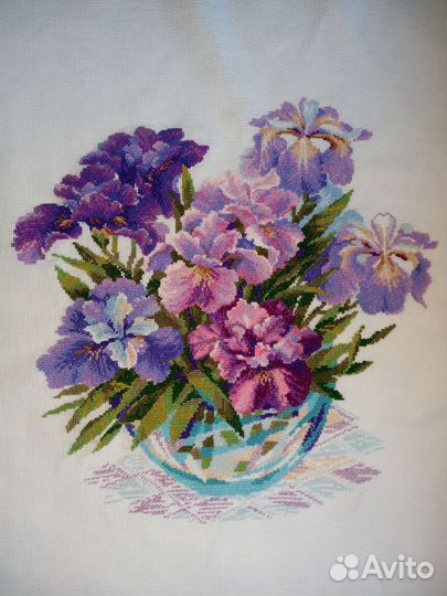 Картина вышитая крестом