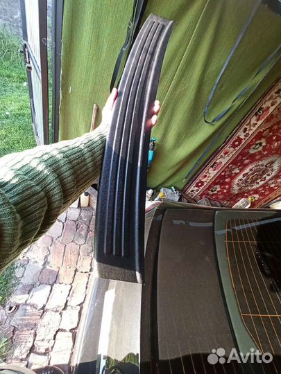 Накладка на задний бампер Шкода Октавиа А7 с 2014