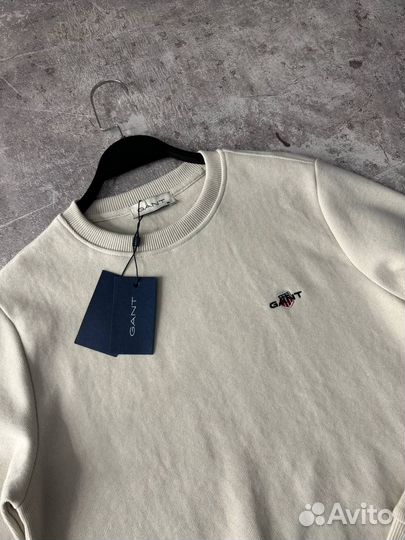 Свитшот Gant светлый мужской
