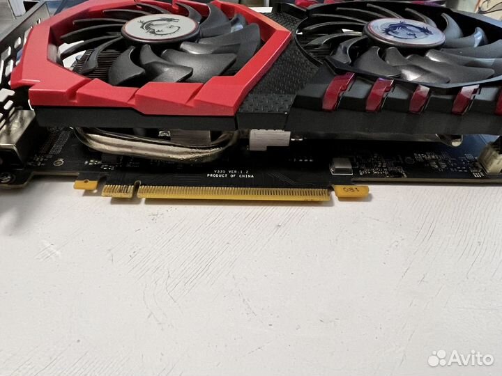Видеокарта msi gtx 1050 ti gaming x 4g