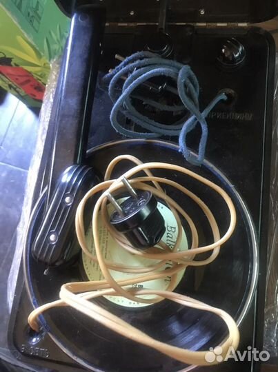 Патефон электрический,электрофон,фонола рз №3,карб